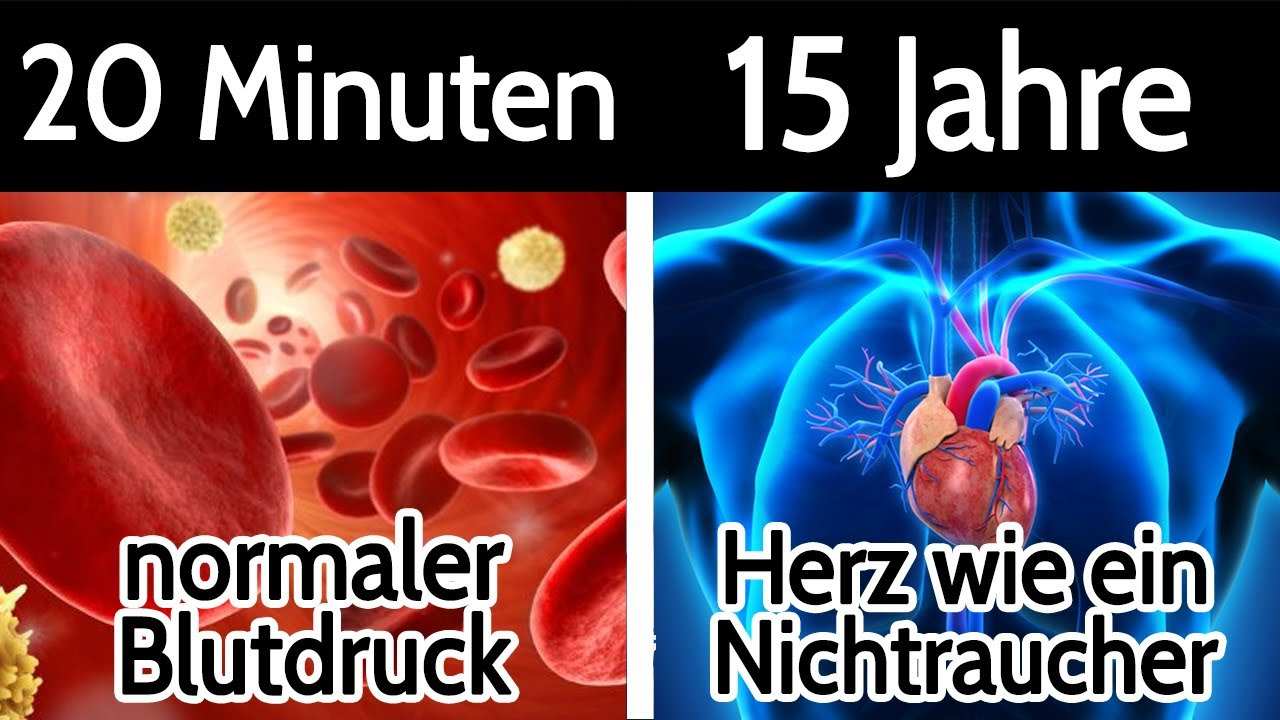 Das passiert wenn du aufhörst zu Rauchen!